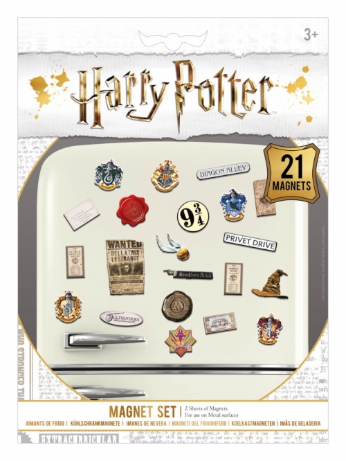 Набор магнитов Harry Potter (Wizardry) 21шт MS65083