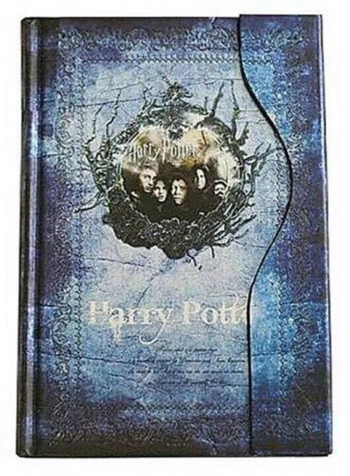 Записная книжка ретро Harry Potter синяя