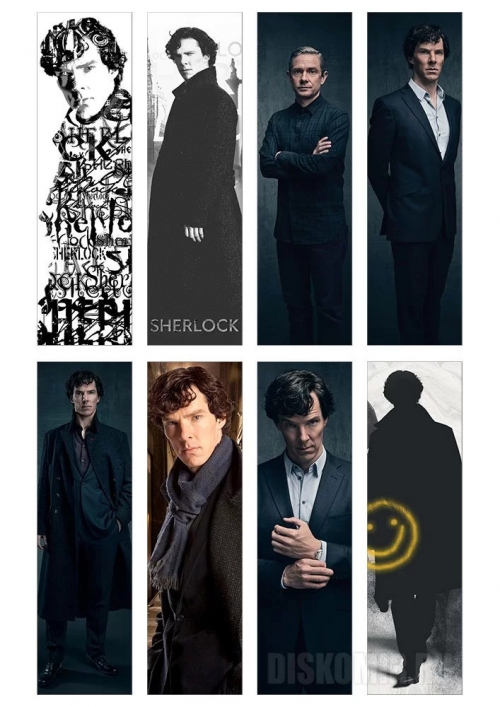 Набор закладок Sherlock No.1
