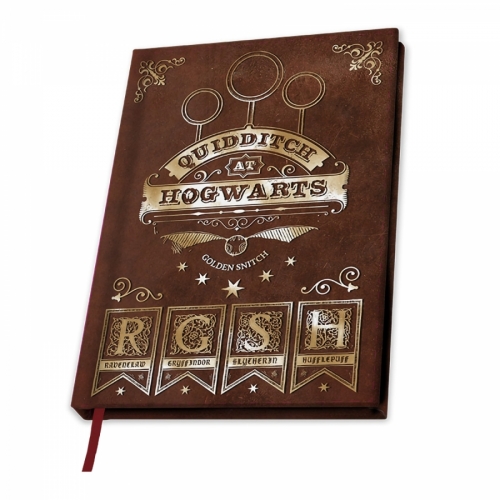 Записная книжка Harry Potter A5 Notebook Quidditch X4 ABYNOT036