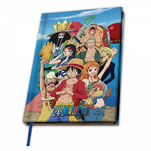 Записная книжка One Piece A5 Notebook «Straw Hat Crew» X4 ABYNOT069