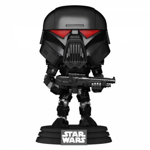 Фигурка Funko POP! Bobble Star Wars Mandalorian Dark Trooper (Battle) 58289