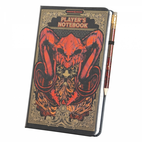 Записная книжка + карандаш Dungeons and Dragons Notebook and Pencil PP6642DD