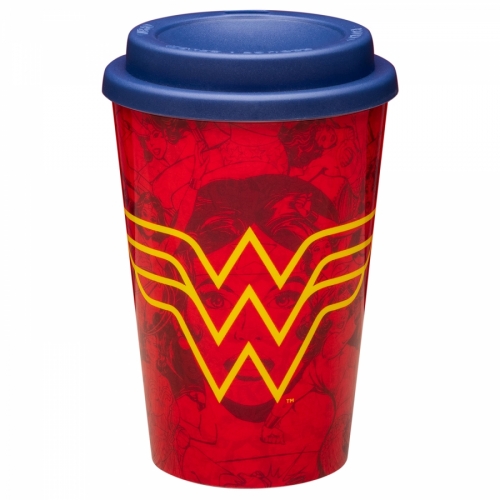 Кружка Red Wonder Woman Travel Mug 450ml PP5141DC