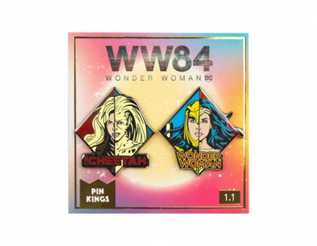 Значок Pin Kings DC Чудо-женщина 84 1.1 (набор из 2 шт.)