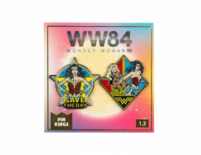 Значок Pin Kings DC Чудо-женщина 84 1.3 (набор из 2 шт.)