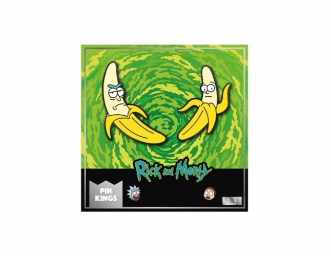 Значок Pin Kings Рик и Морти 1.3 Банан (набор из 2 шт.)
