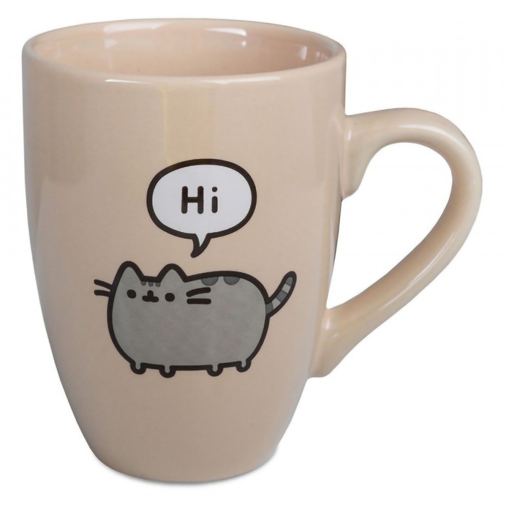 Кружка Pusheen (Pusheen says Hi) Latte Mug 285ml MGL24965