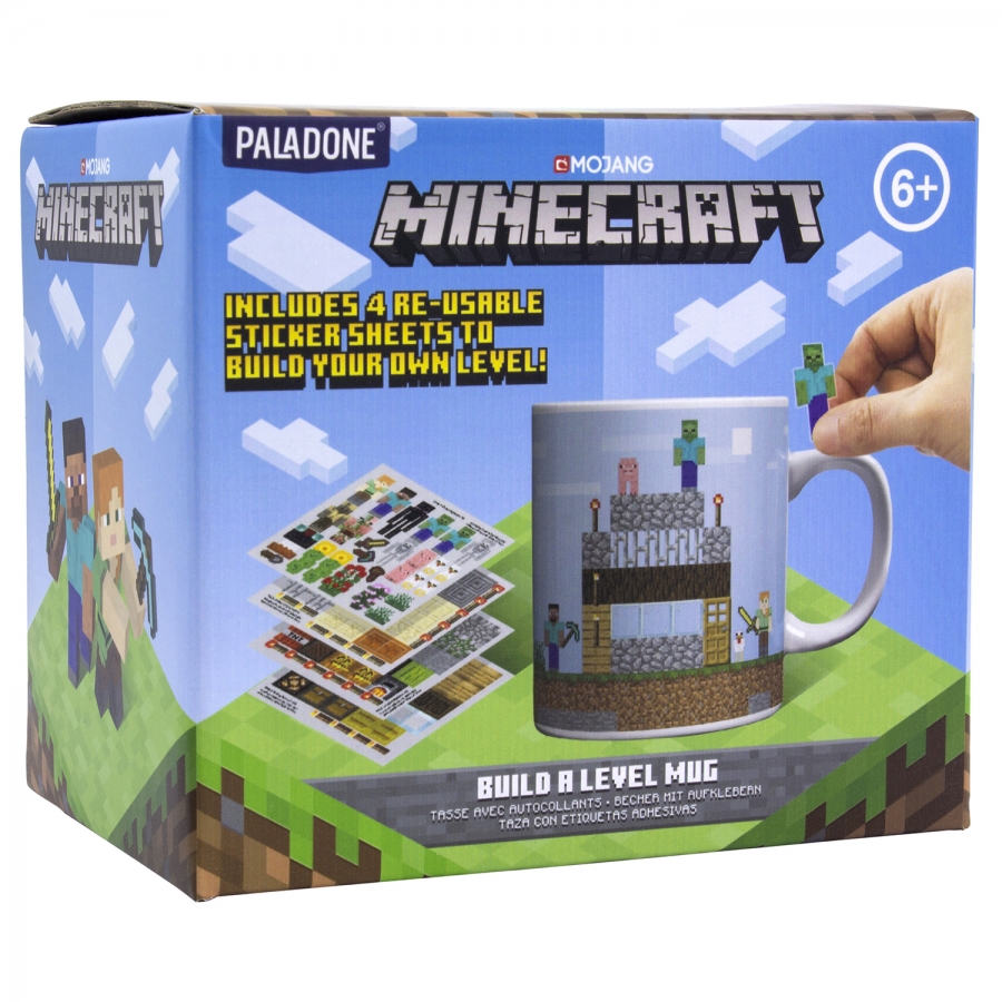 Кружка Minecraft Build a Level Mug 300 мл PP6730MCF