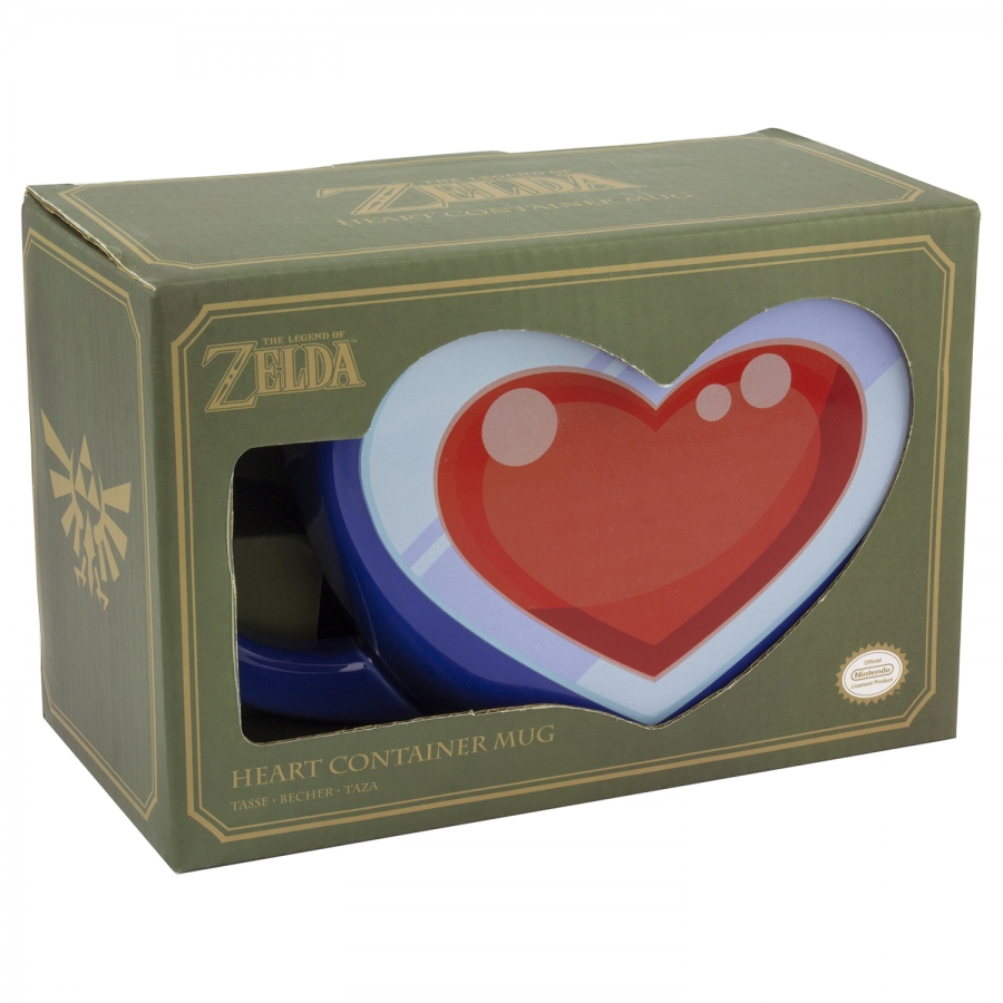 Кружка 3D The Legend of Zelda Heart Container Mug PP4928NN