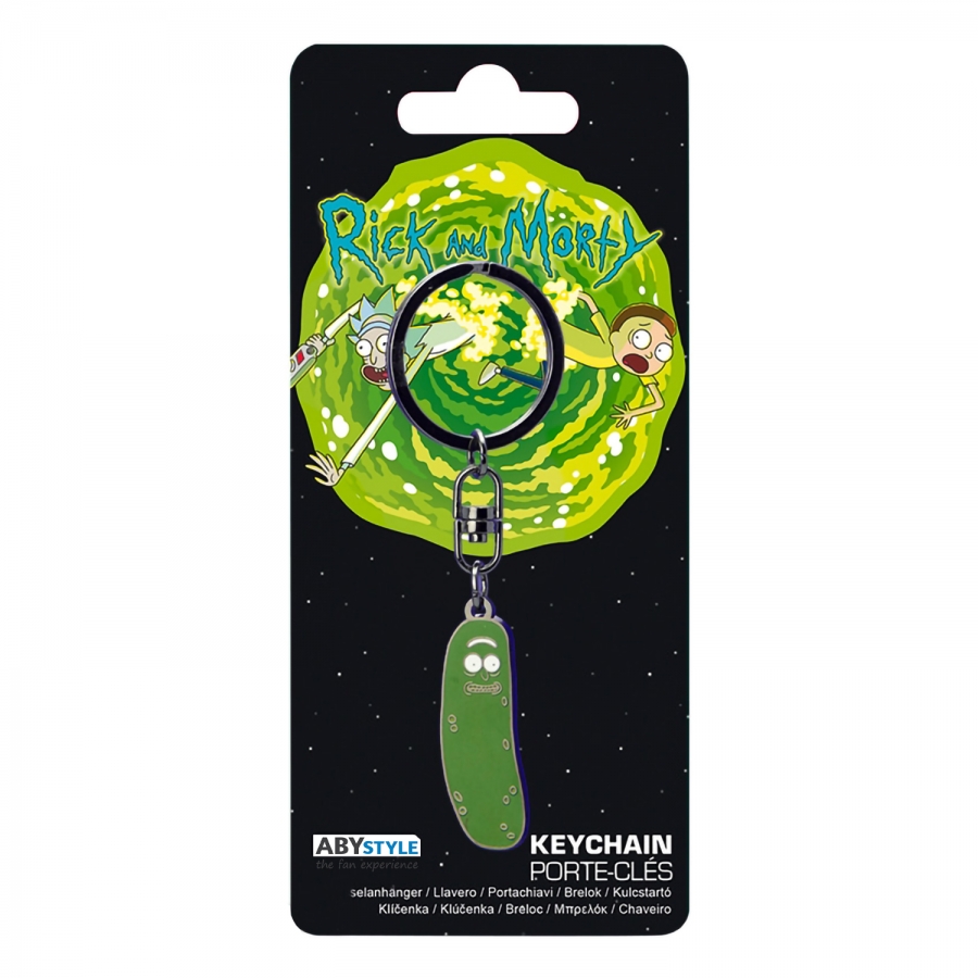 Брелок Rick And Morty Pickle Rick x4 ABYKEY252