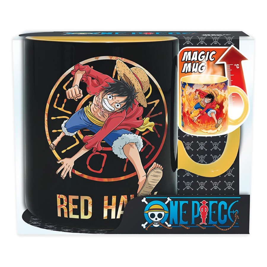 Кружка ABYstyle One Piece Mug Heat Change 460 ml Luffy & Sabo box x2 ABYMUG908