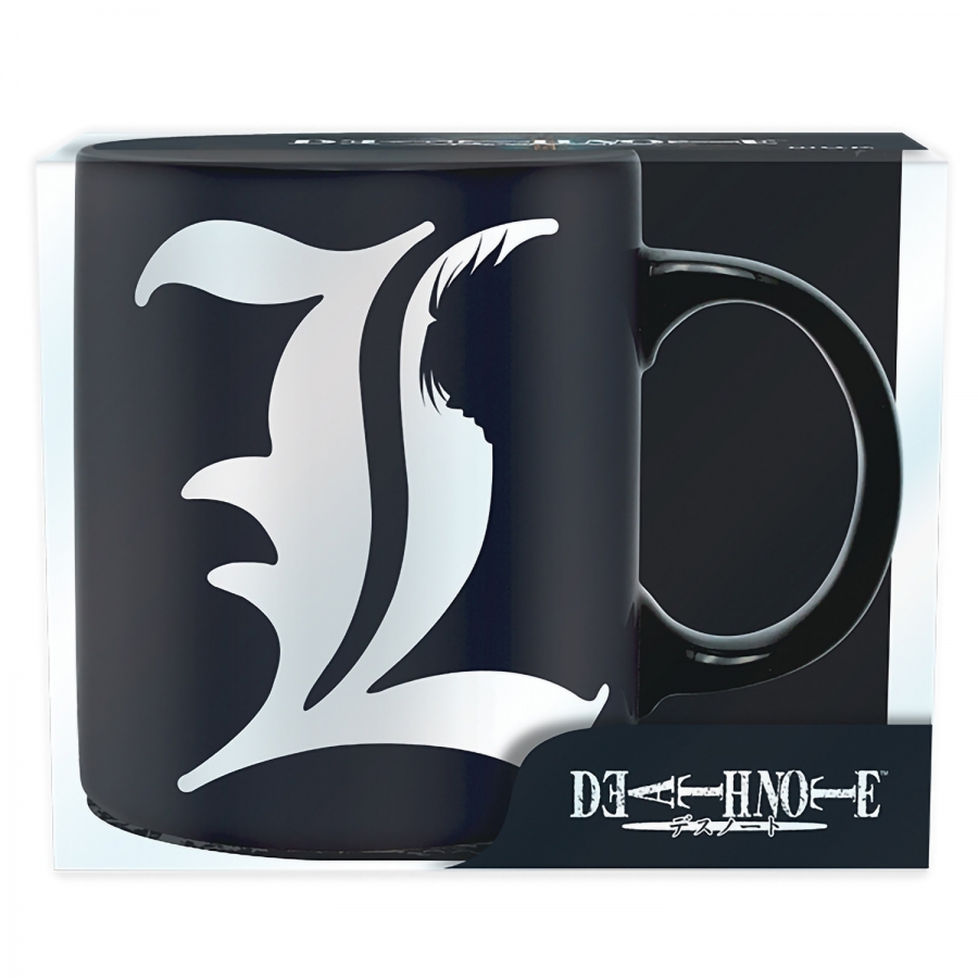 Кружка Death Note Mug 320 ml L & rules with box x2 ABYMUG472