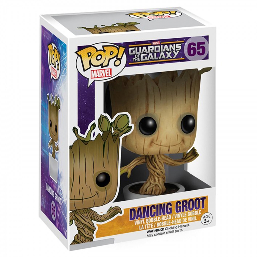 Фигурка Funko POP! Bobble Marvel Guardians Of The Galaxy Dancing Groot 5104