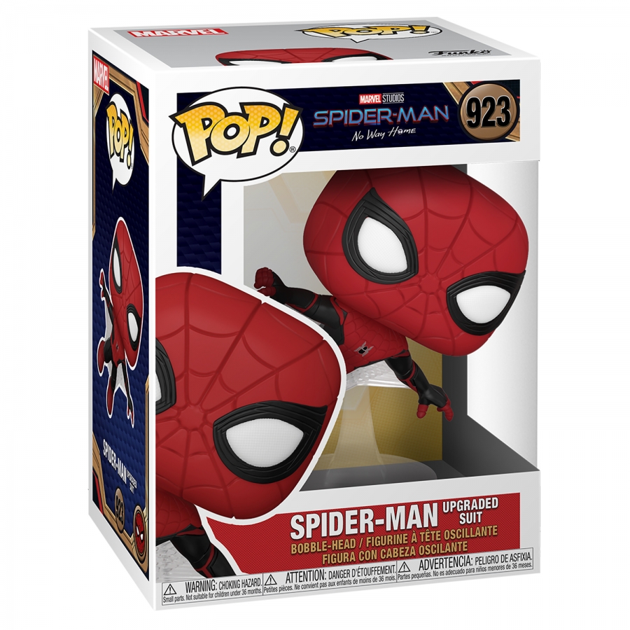 Фигурка Funko POP! Bobble Marvel Spider-Man No Way Home Spider-Man (Upgraded Suit) 57634